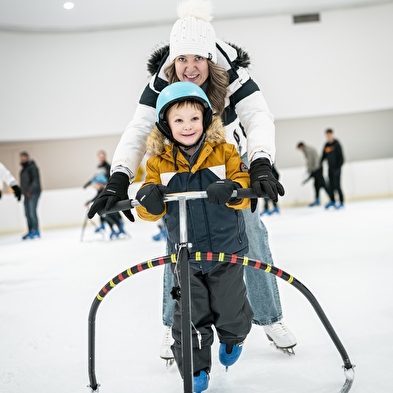 Patinoire/piste de roller de l'Espace des Mondes Polaires Paul-Émile Victor