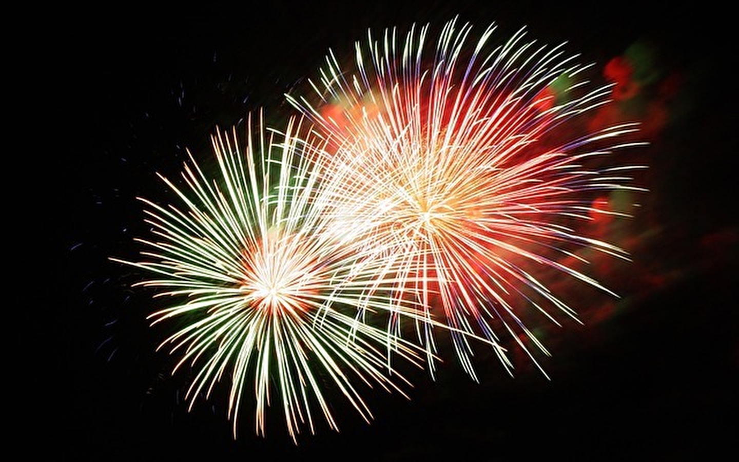 Fête du village et feux d'artifice