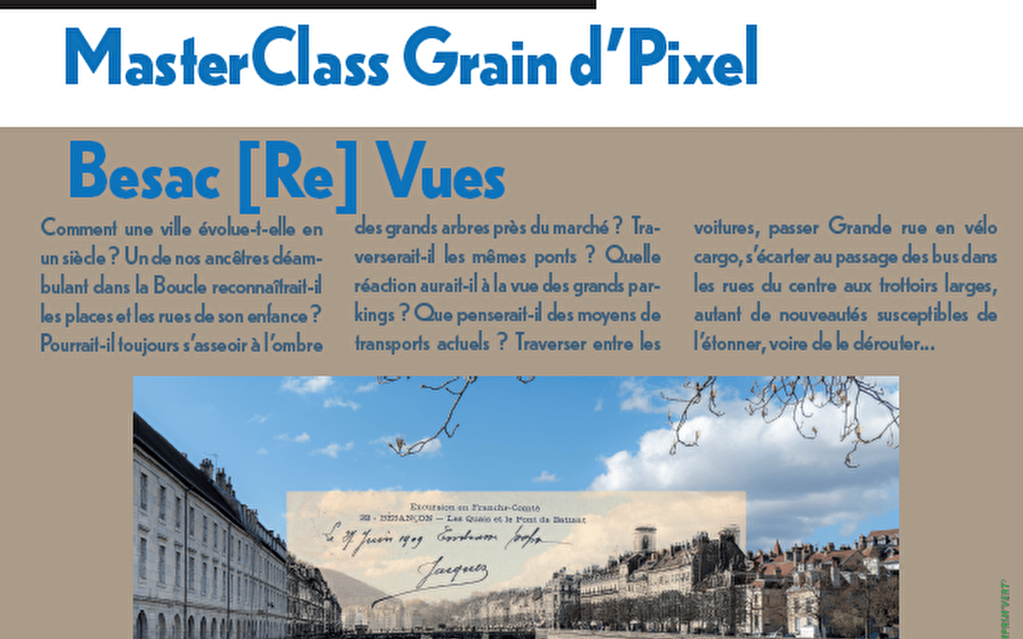 Exposition Besac (Re)Vue