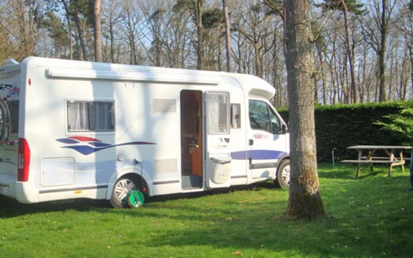 Aire de camping-cars - Camping de Chalezeule