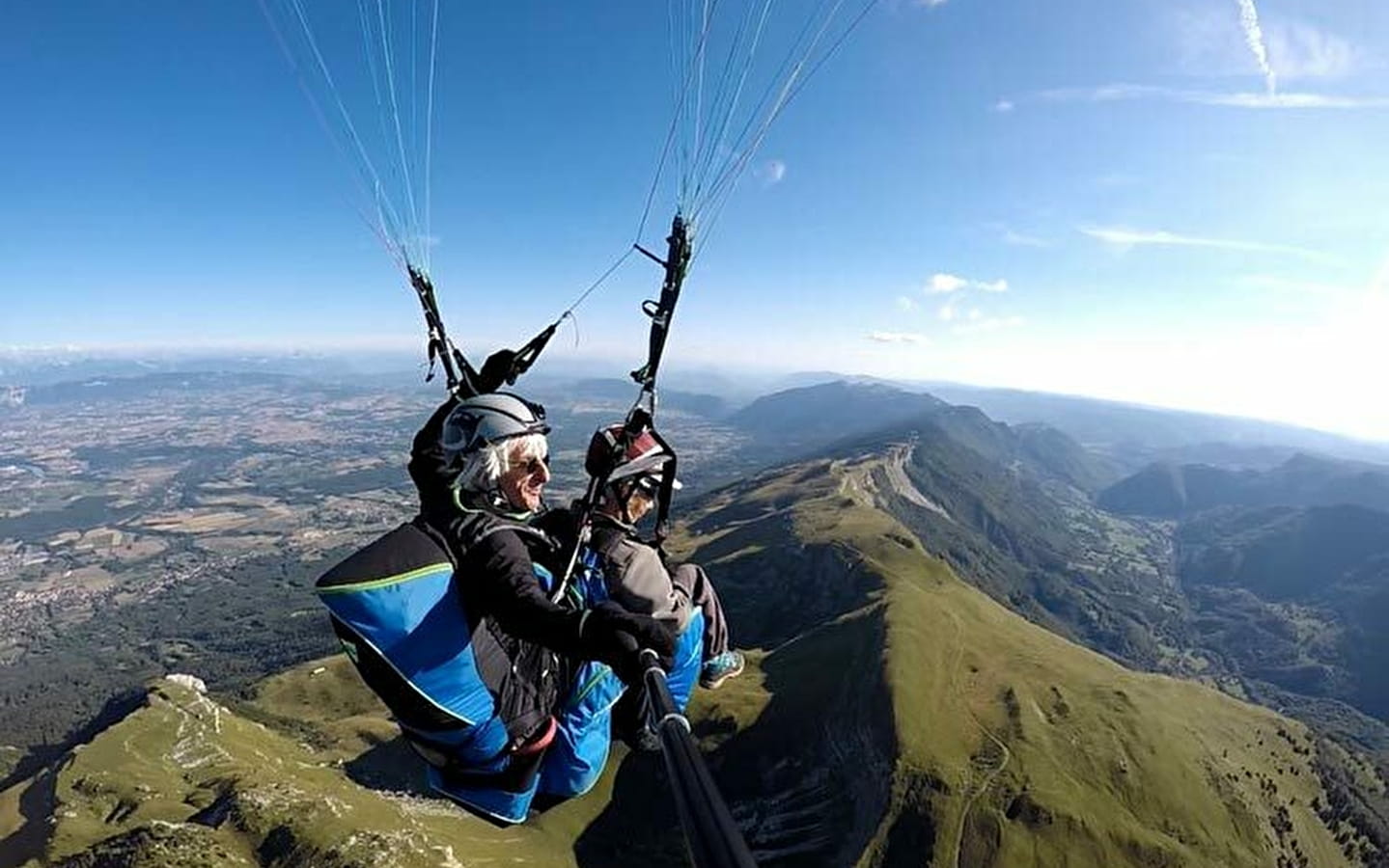 Baptêmes de parapente avec Didier Marinet