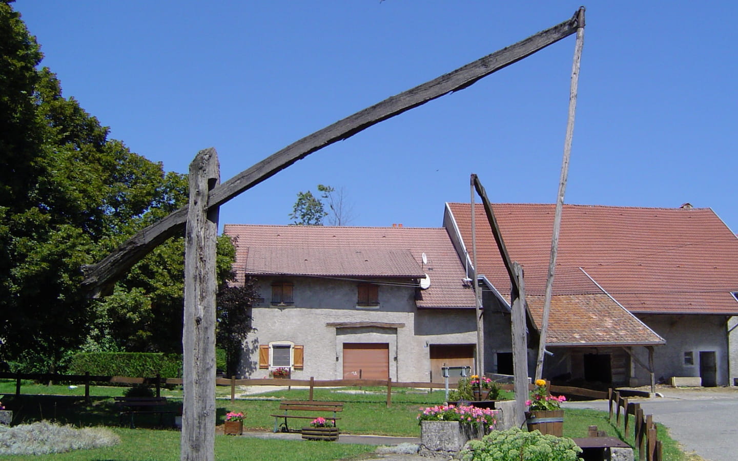 Puits communaux à balancier