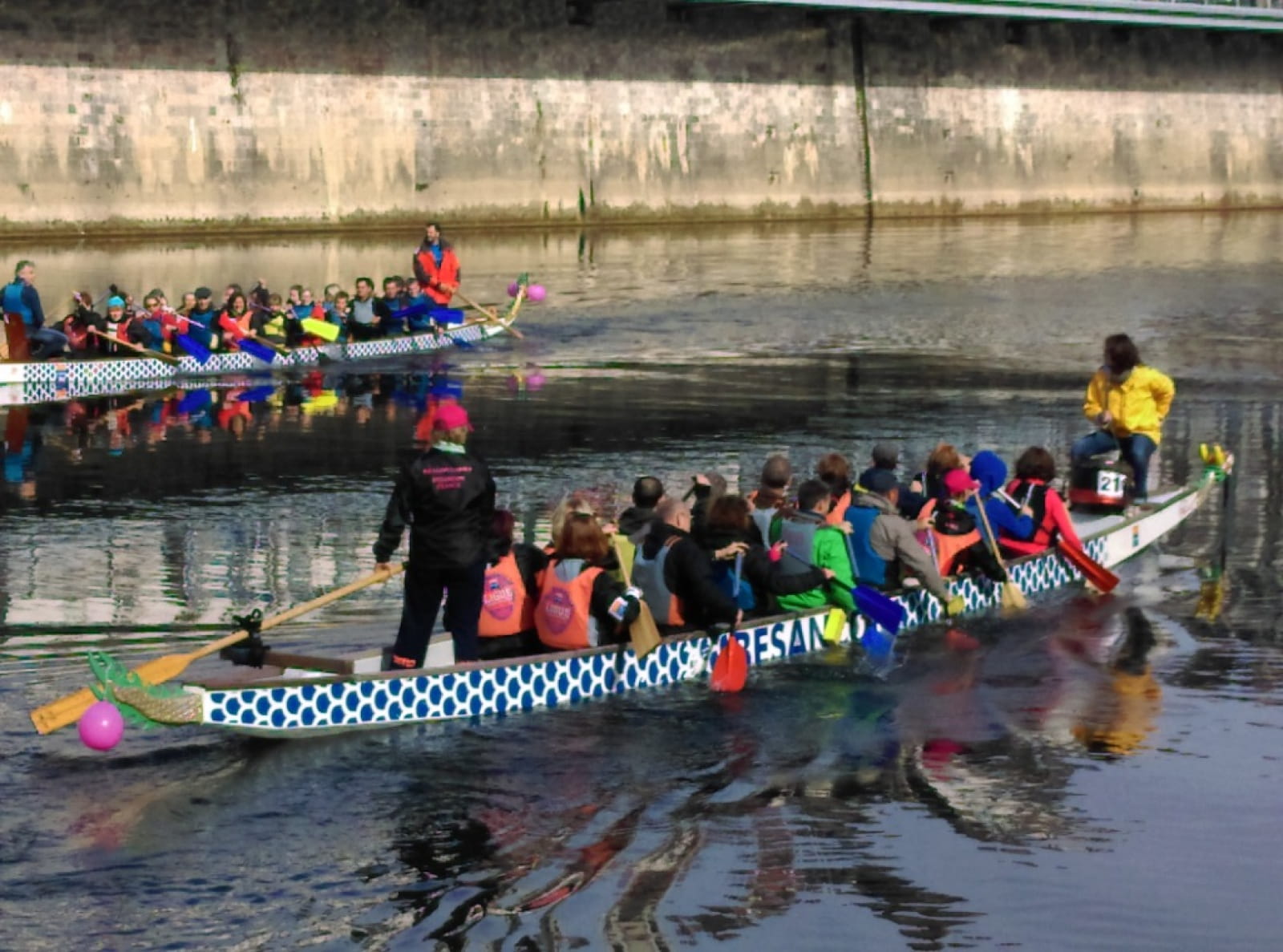 SNB – Canoë-kayak Dragon boat Paddle | Montagnes du Jura