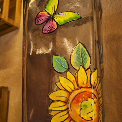 Peinture sur verre