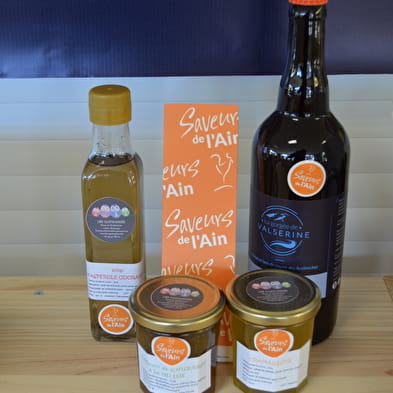 La boutique de l'Office de Tourisme Terre Valserine