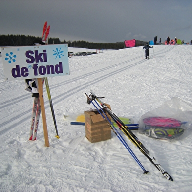 Piste de ski de fond de Lachat : petite verte