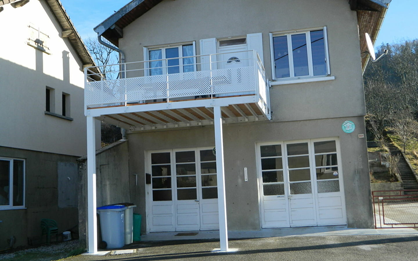 La Berlie du Jura gite avec balcon