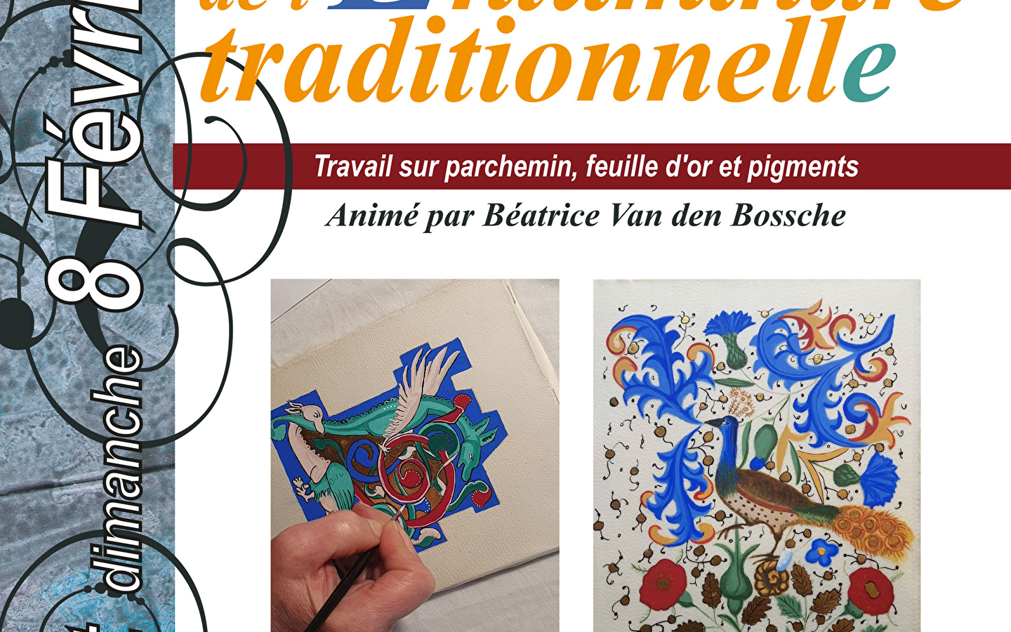 Stage d’enluminure traditionnelle