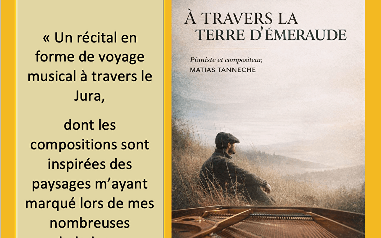  Récital «Les 4 saisons de Doye»