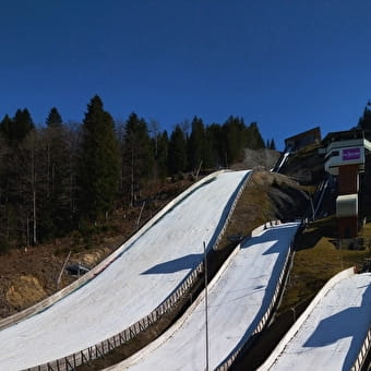 Tremplins Internationaux de saut à ski - CHAUX-NEUVE