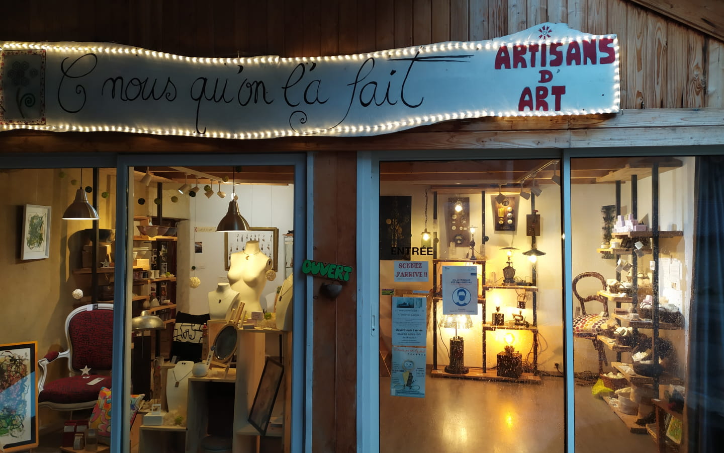 C nous qu'on l'a fait