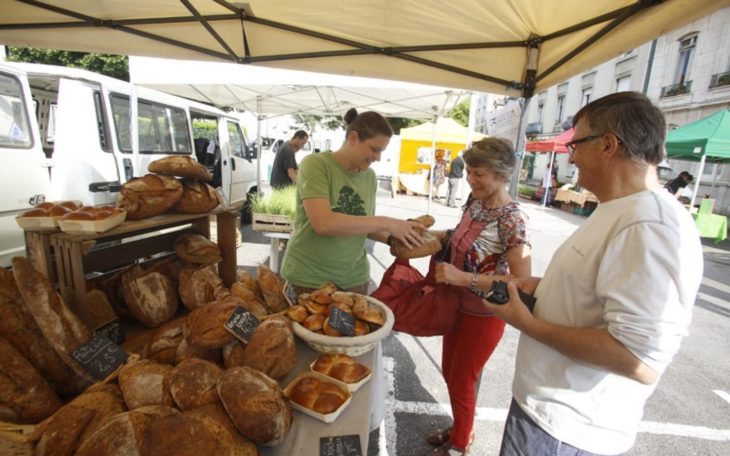 Marché bio de Tarragnoz