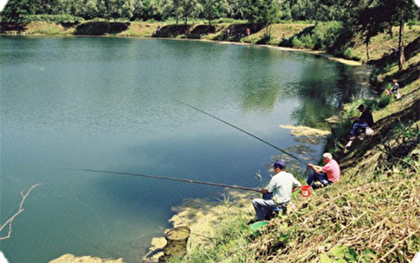 Pêche sur le plan d'eau de Glandieu