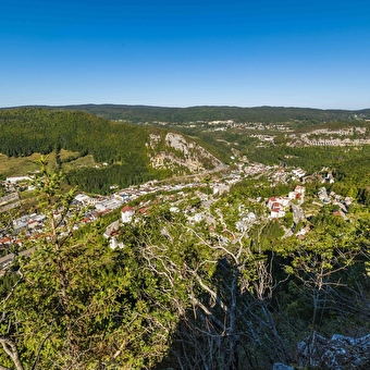 Accès direct à la Roche Brûlée - Hauts-de-Bienne