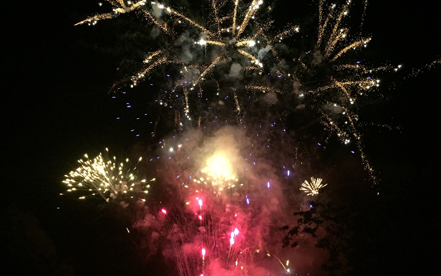 Soirée feux d'artifice
