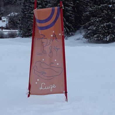 Piste de luge à Saint-Laurent en Grandvaux