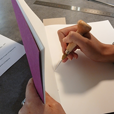 Stage découverte 'Linogravure & Cahier d'écolier'