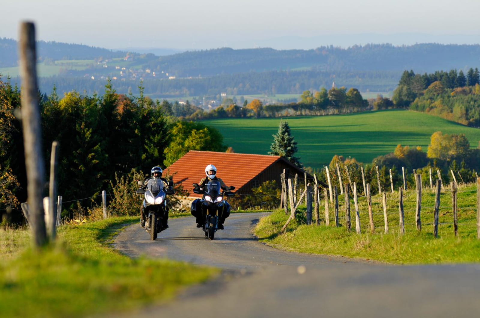 video road trip moto jura