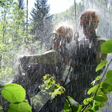 Canyoning avec Lézard des Bois