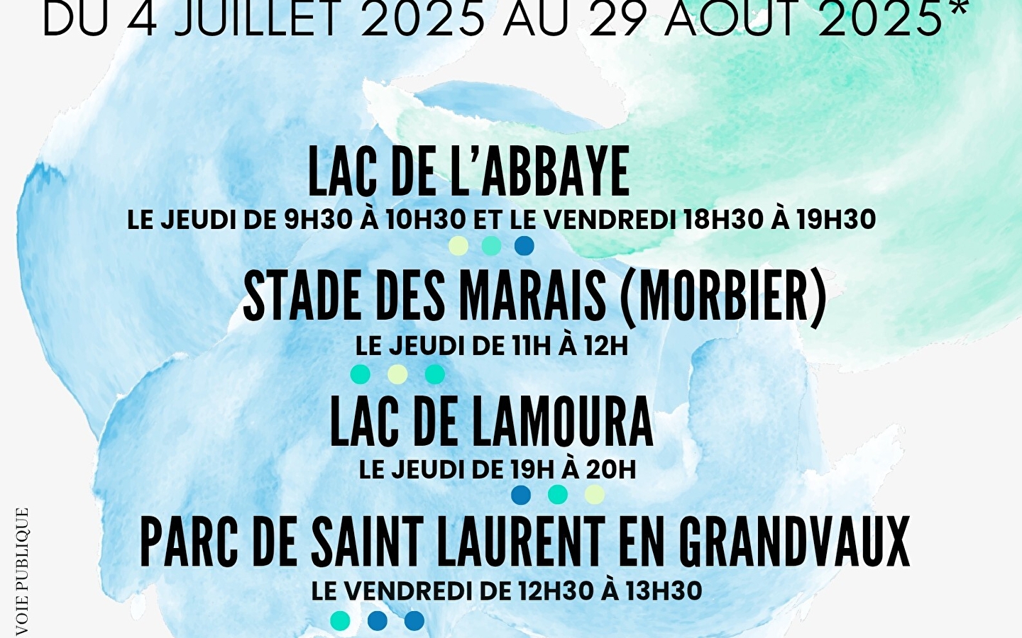 Découverte du Pilates au bord des Lacs et des parcs