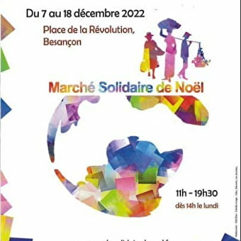 Marché solidaire de Noël 2022 - BESANCON