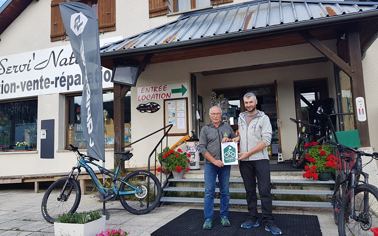 Servi'Nature : location et réparation de VTT, vélos à assistance électrique et location ski roue et roller