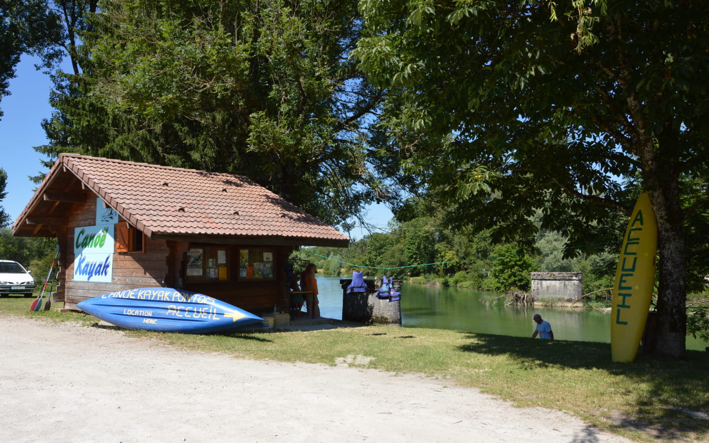 Canoë kayak Pontois