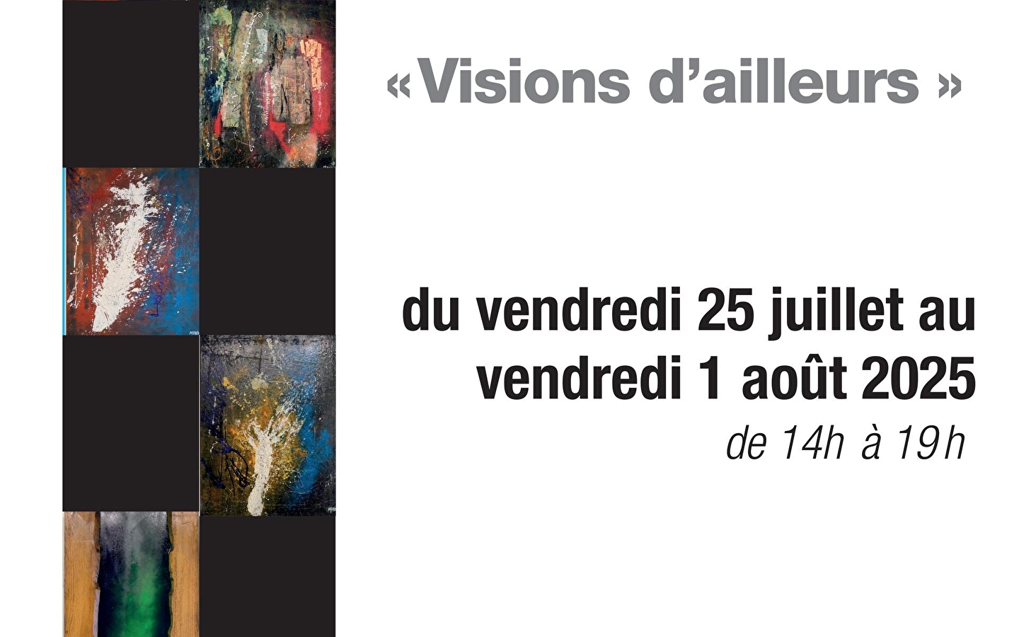 Exposition de peintures