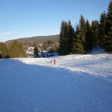 Piste de luge à Saint-Laurent en Grandvaux