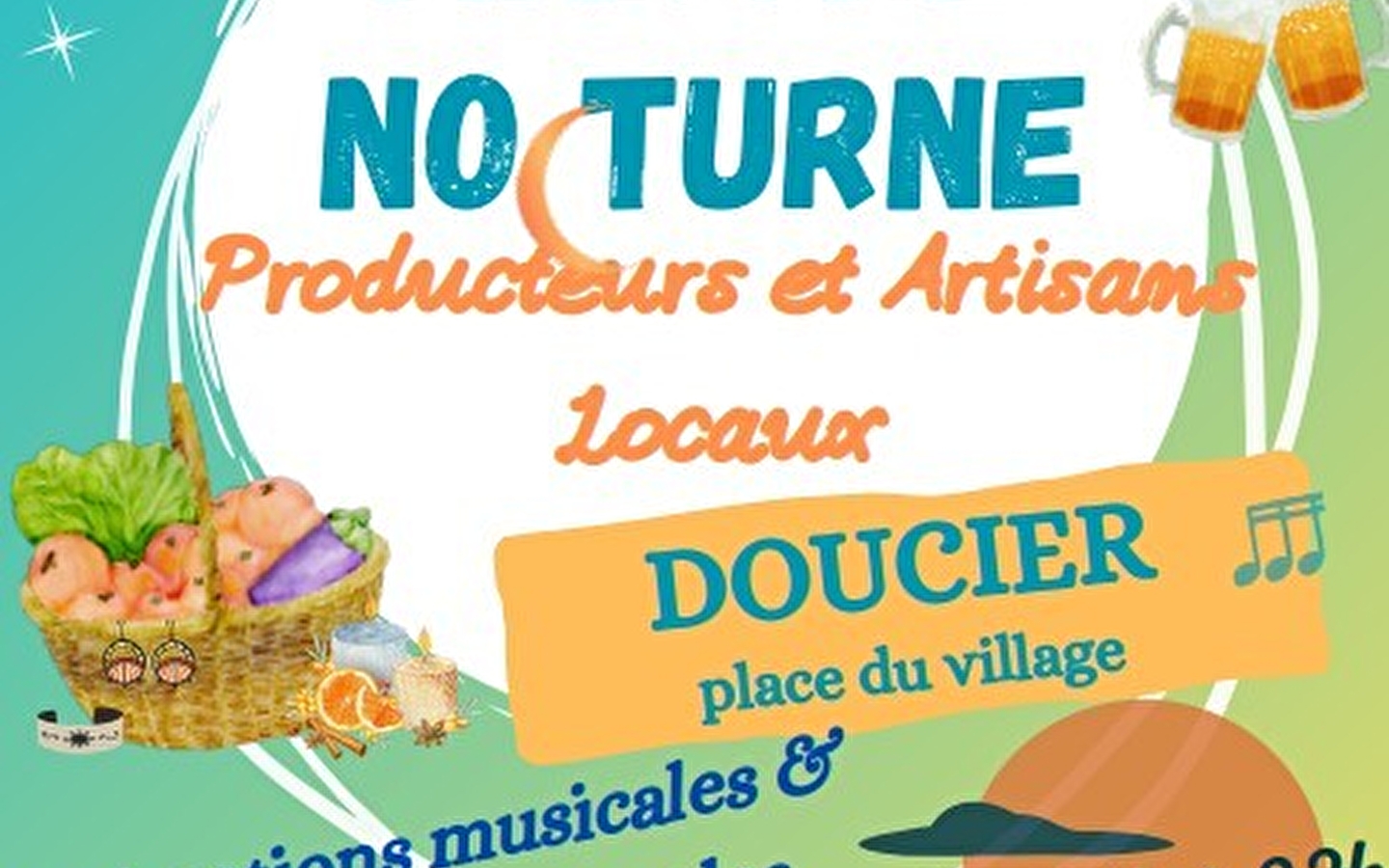 Marché nocturne Doucier
