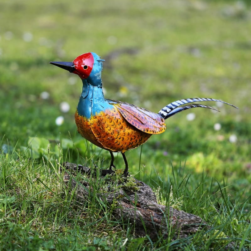 Décoration de jardin et animaux en métal recyclé-Artisanat du Zimbabwe