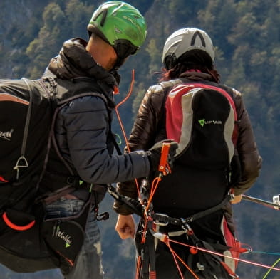 Baptême de parapente biplace