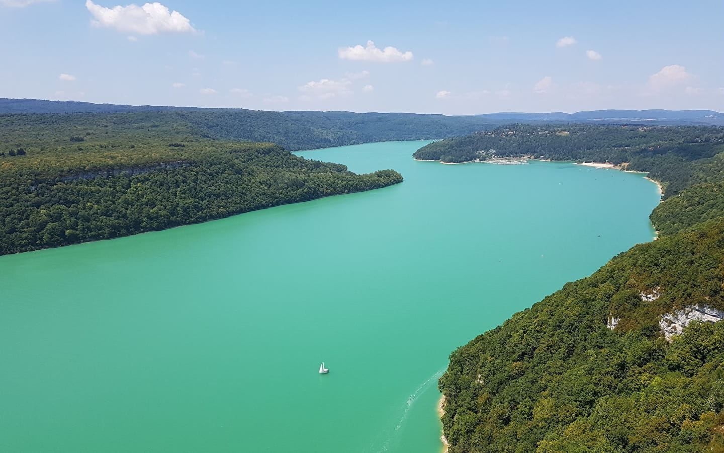 Le Tour du Lac de Vouglans à VTT