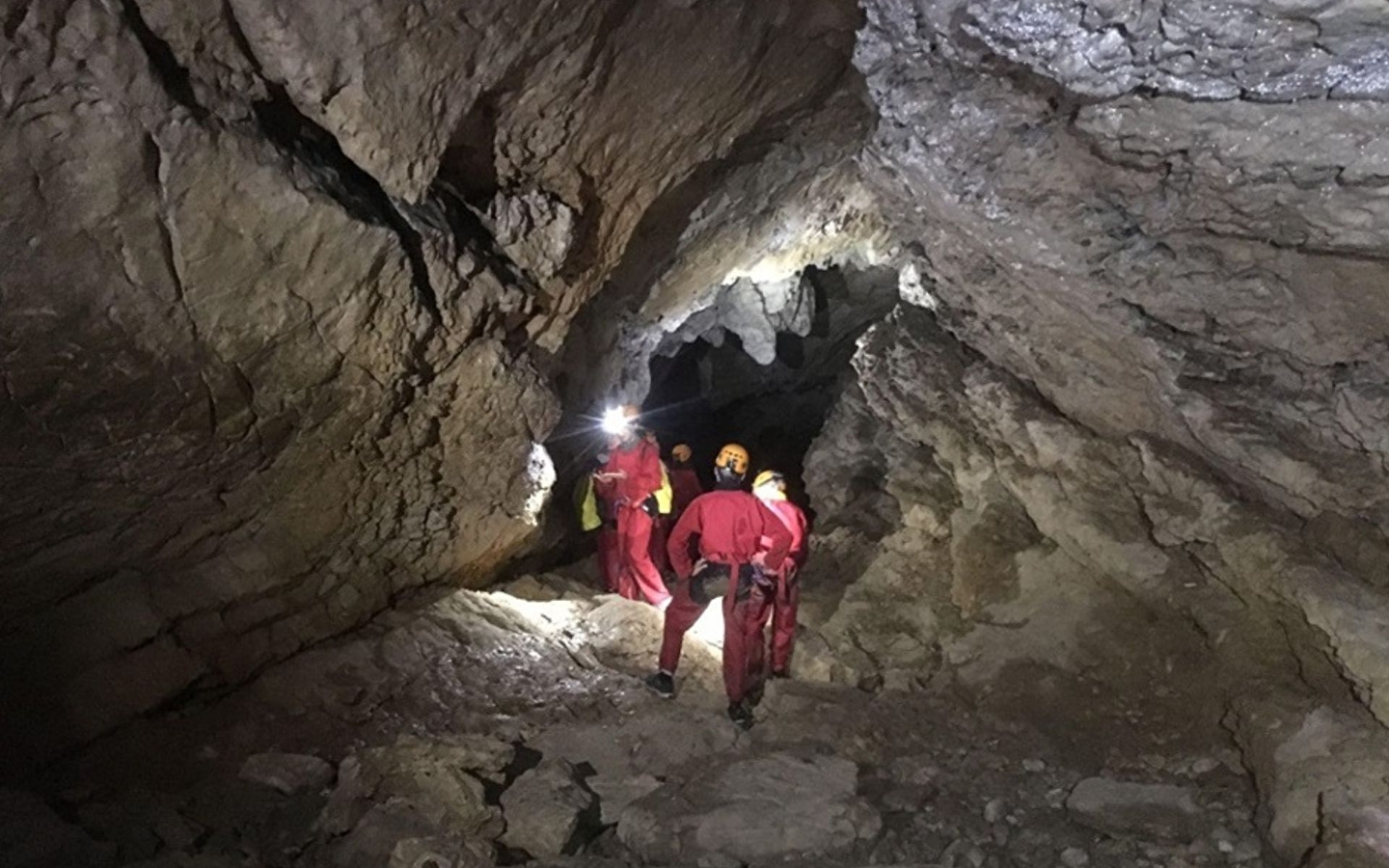 Sortie spéléologie