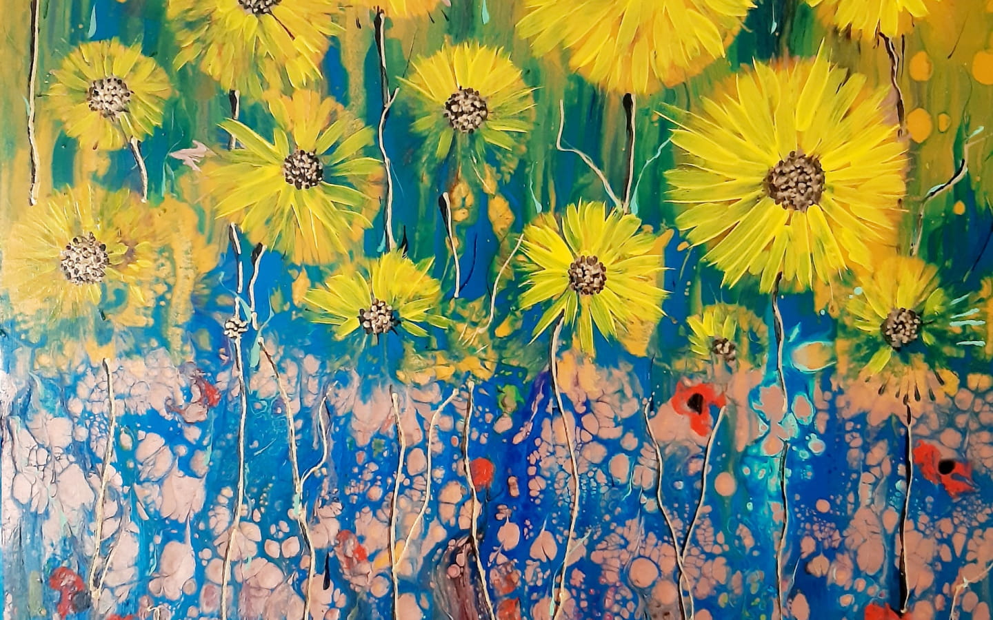 Exposition-vente des pinceaux aux aiguilles