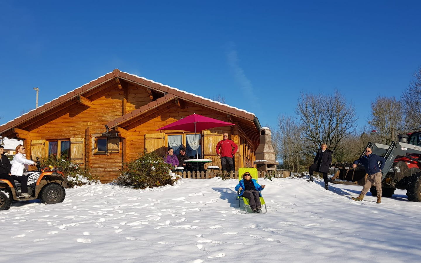 Chalet à la ferme