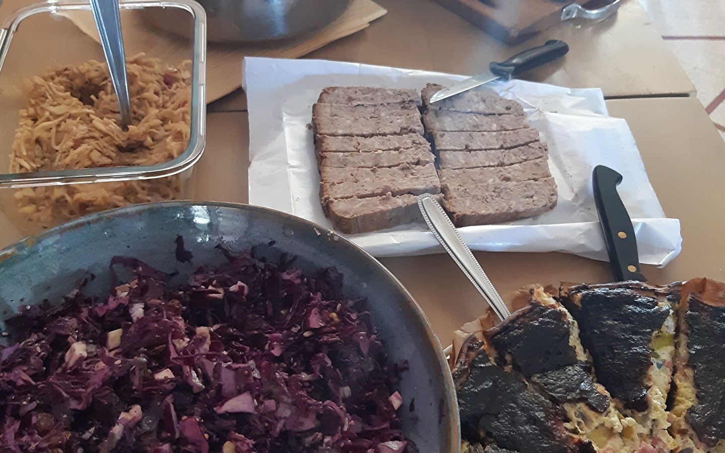 Repas partagé à la Fourmi Verte