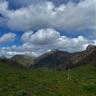 Parcours trail des Scioux dans le Massif du Grand Colombier