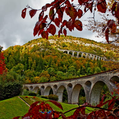 Les viaducs de Morez - la Ligne des Hirondelles