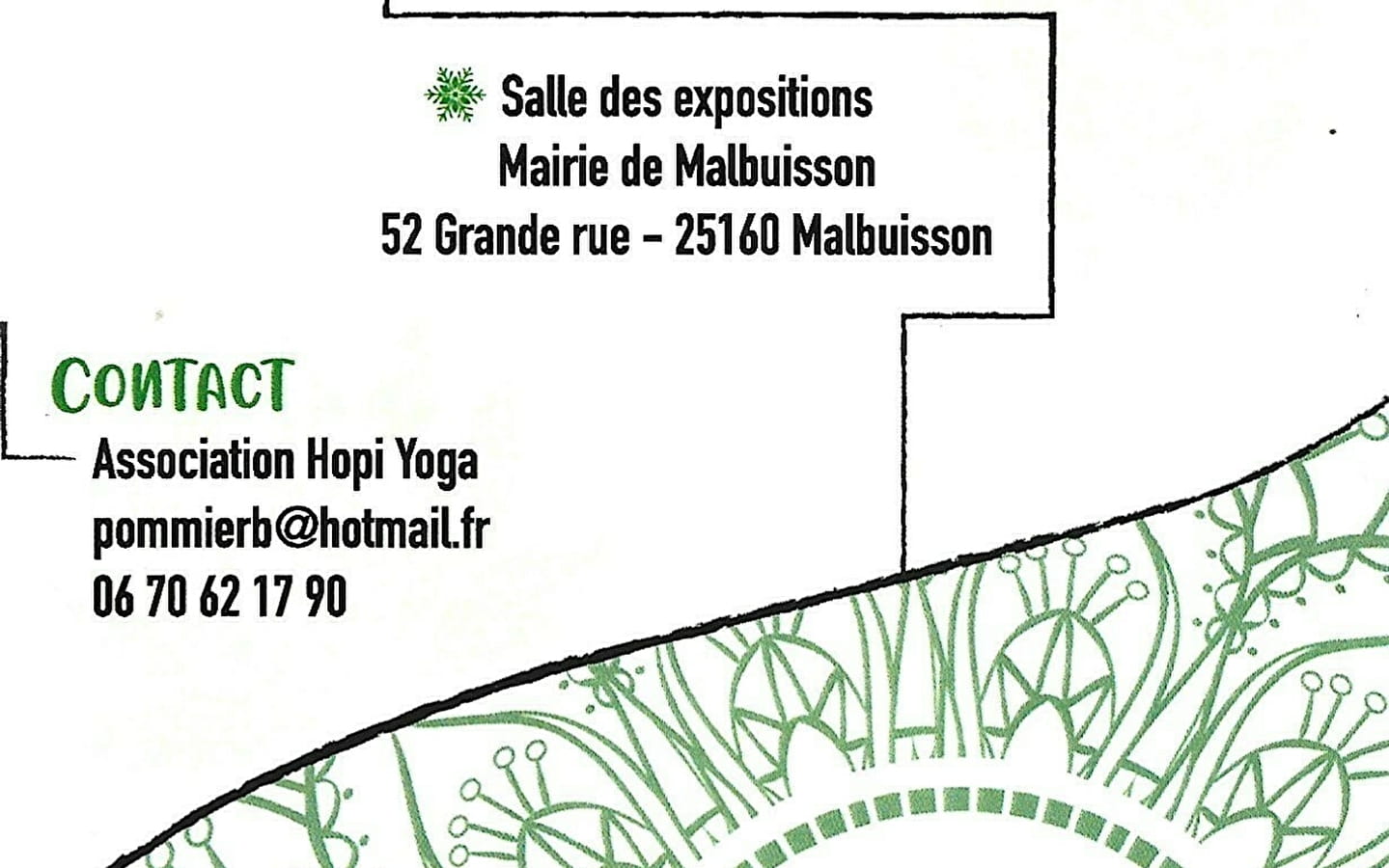 Cours de Yoga