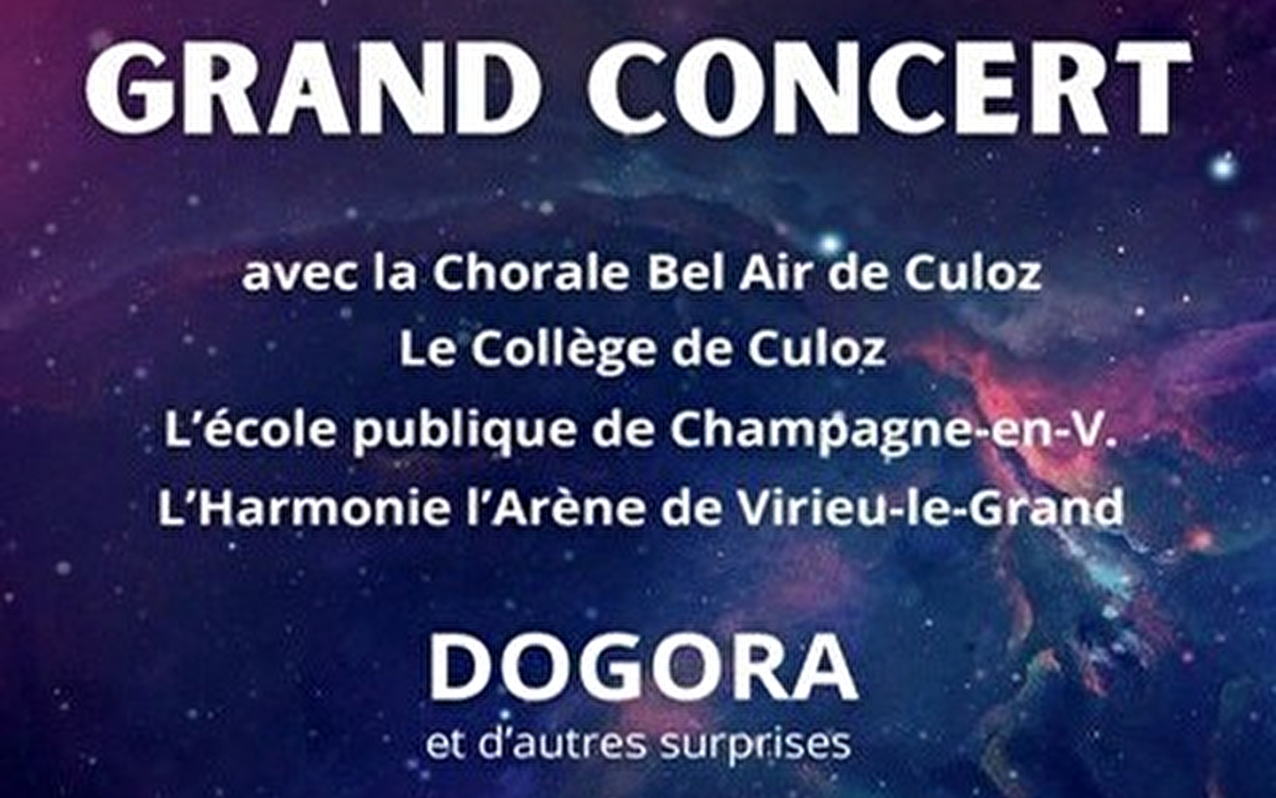 Grand Concert 'Dogora'