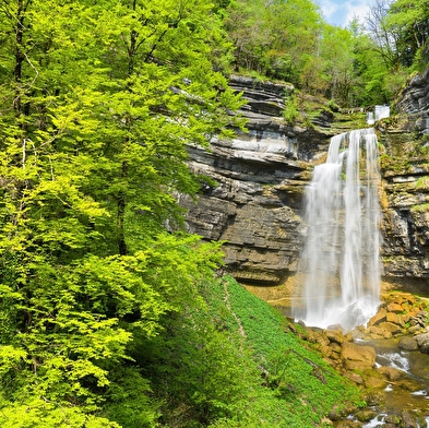 Le Tour des cascades du Hérisson