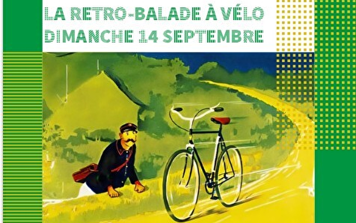 Rétro balade à vélo 'La tounée du facteur'