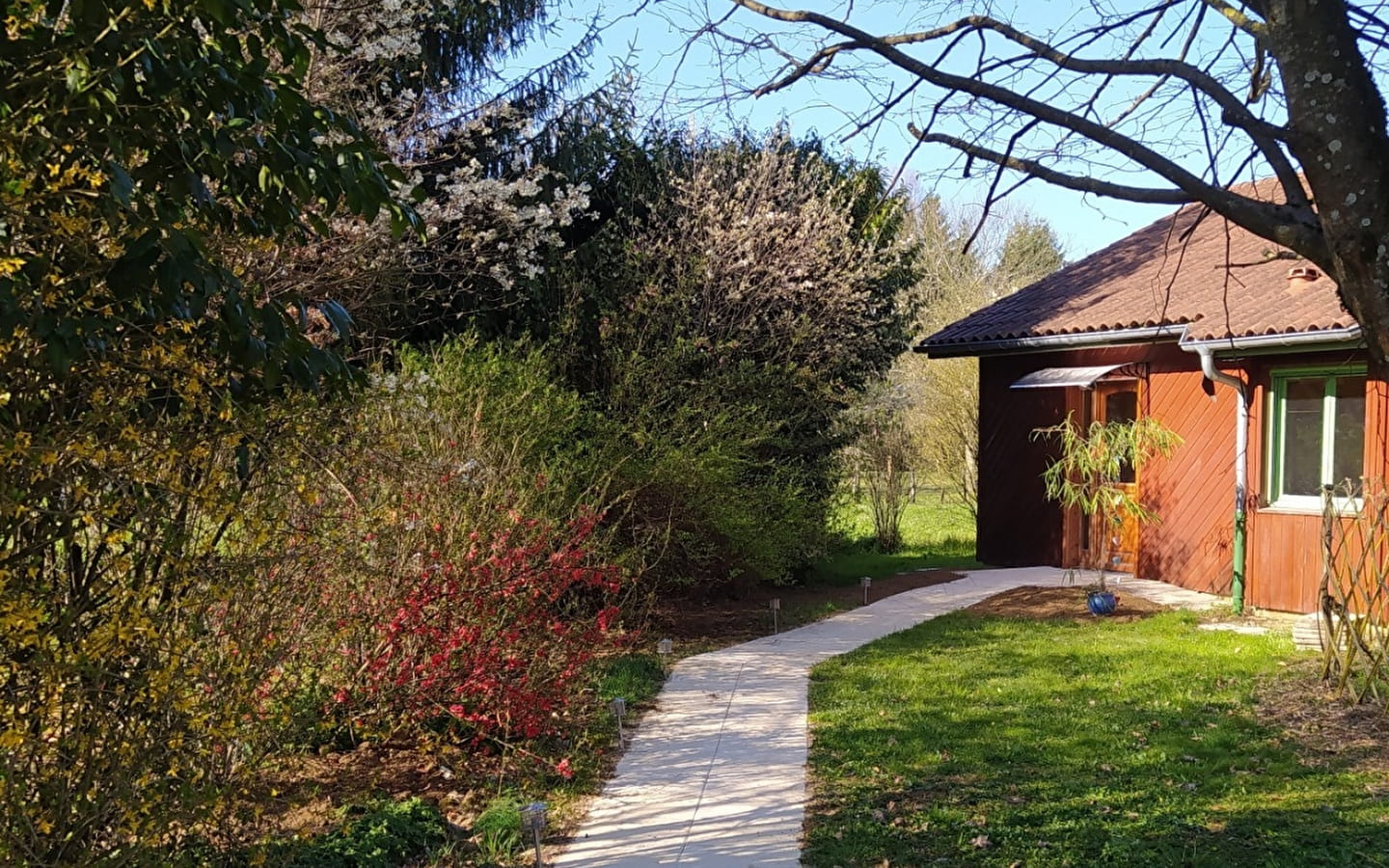 Gîte des Aillets, au cœur du Revermont, proche du jura.