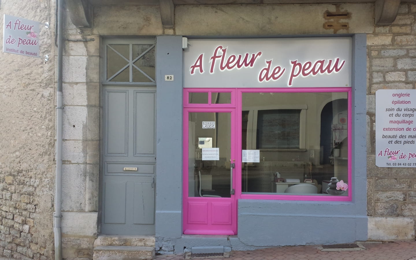 Institut de beauté à fleur de peau