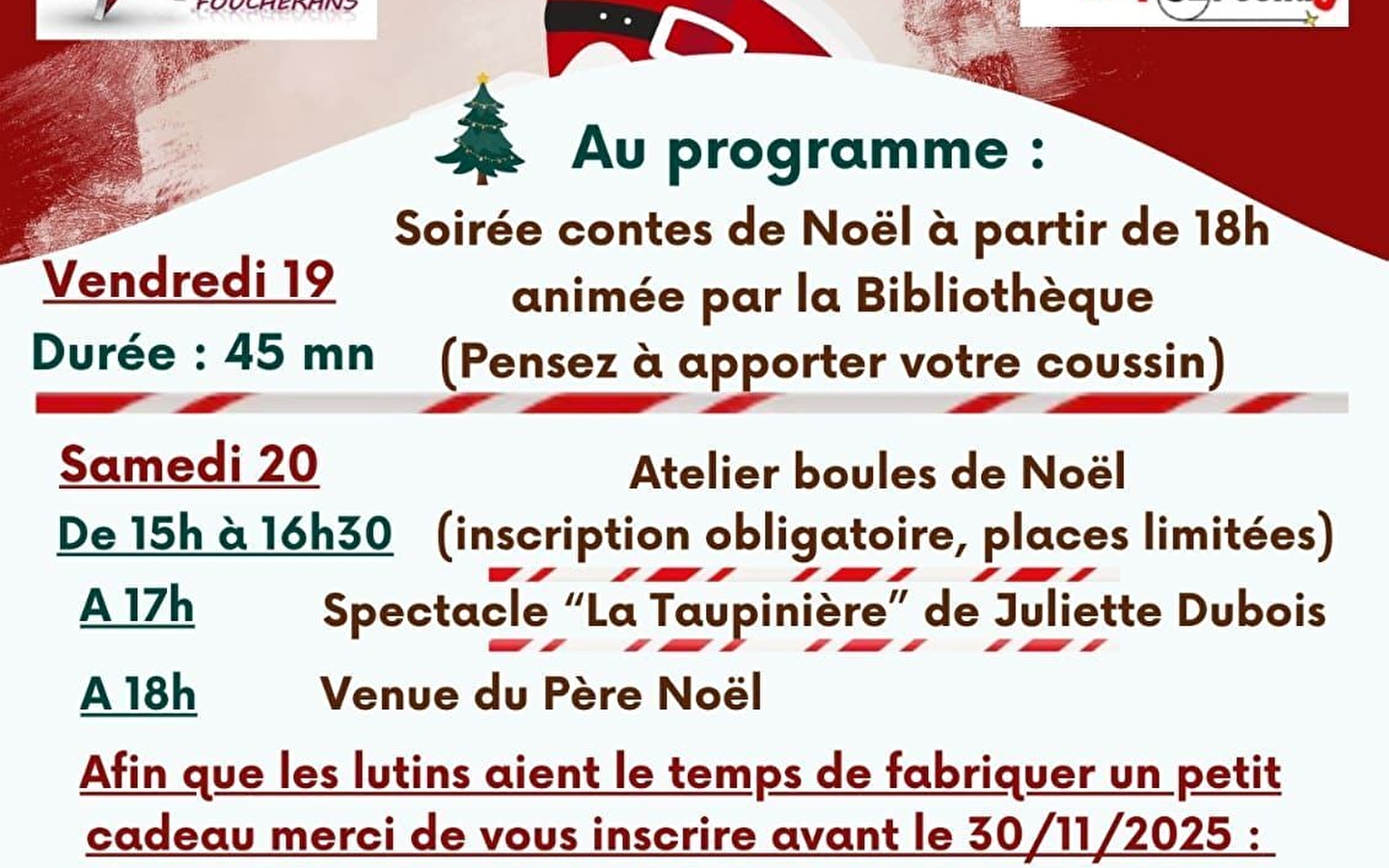 Foucherans fête Noël