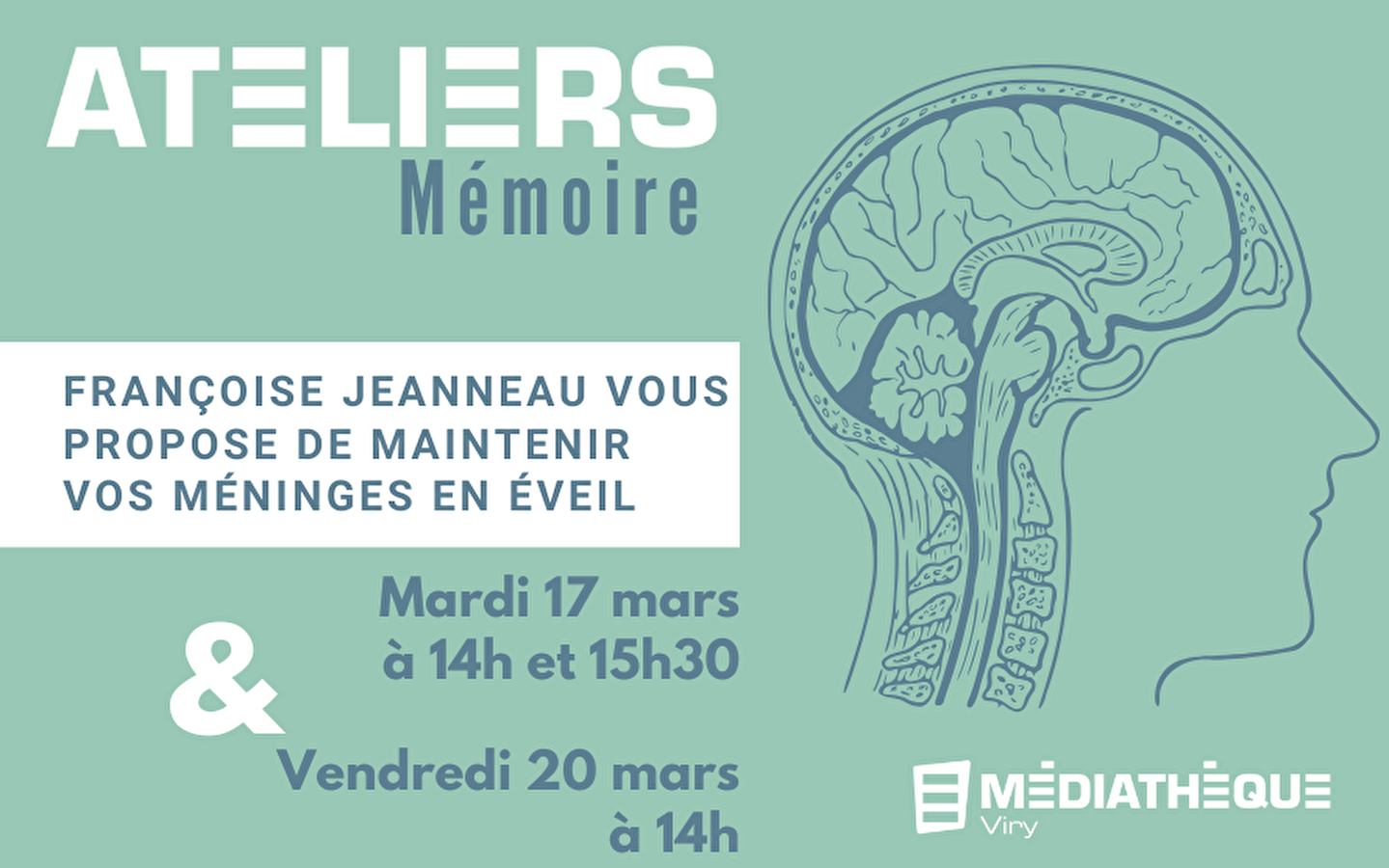 Médiathèque de Viry : Atelier mémoire