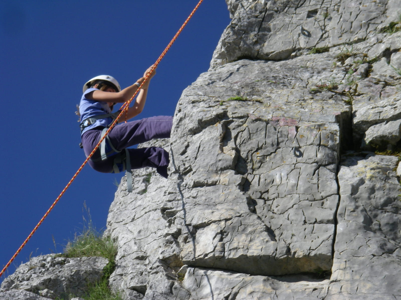 Escalade avec Lézard des Bois Montagnes du Jura