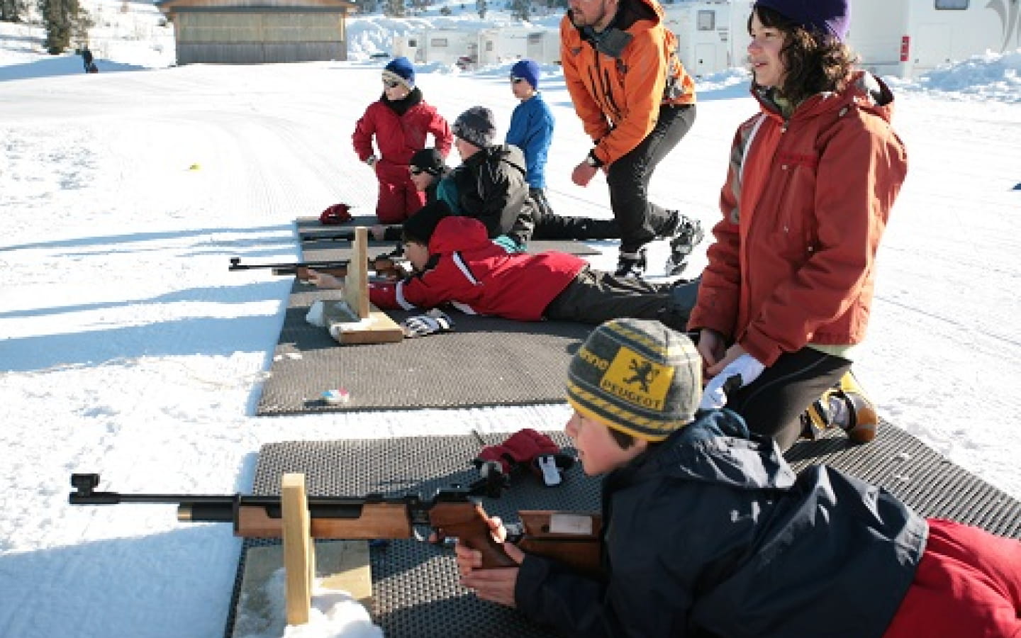 Biathlon carabine à plomb d'été