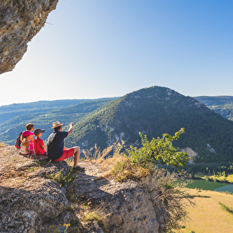 Randonnée - Rochers du Jarbonnet - Prairie de la rivière d'Ain - HAUTECOURT-ROMANECHE
